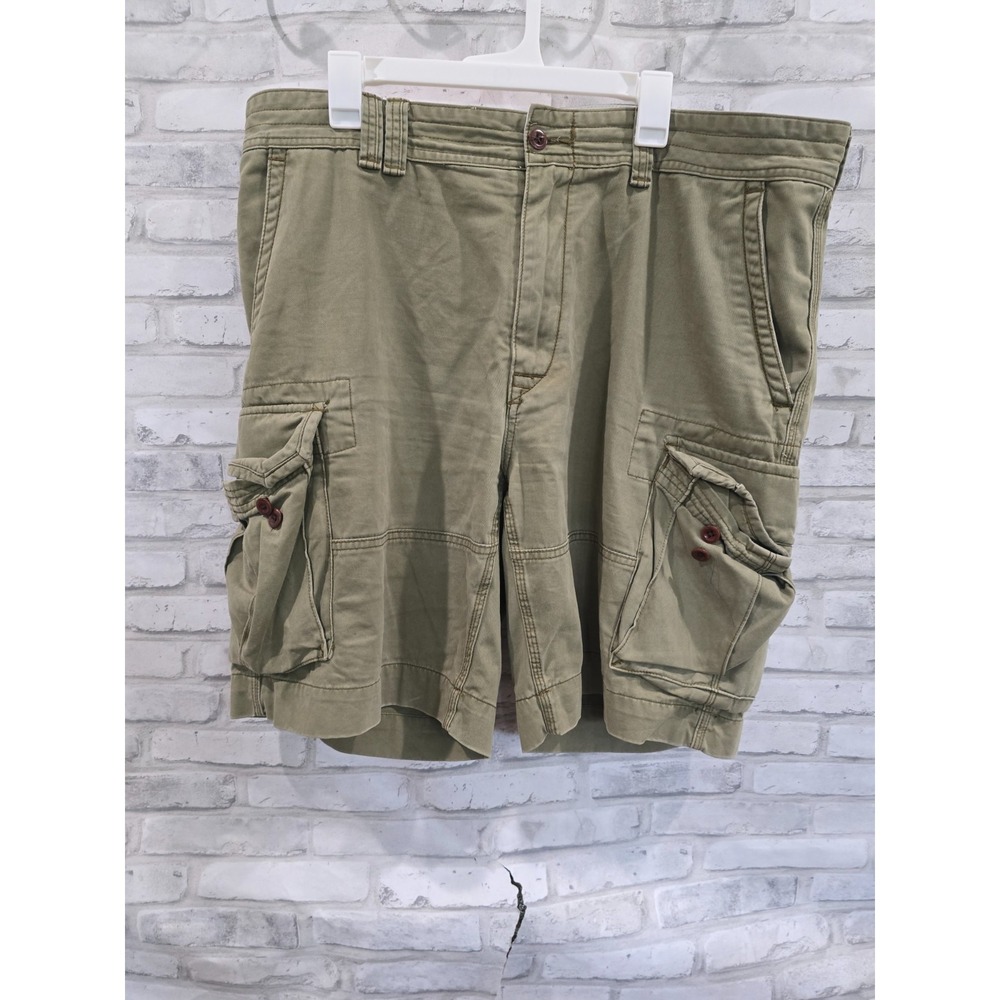 Polo Ralph Lauren Shorts Sz 40 Olive Green Short Cargo Vtg Summer y2k vibes
